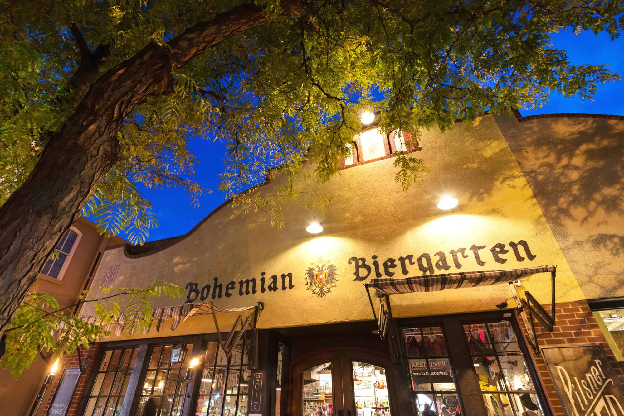 bohemian biergarten